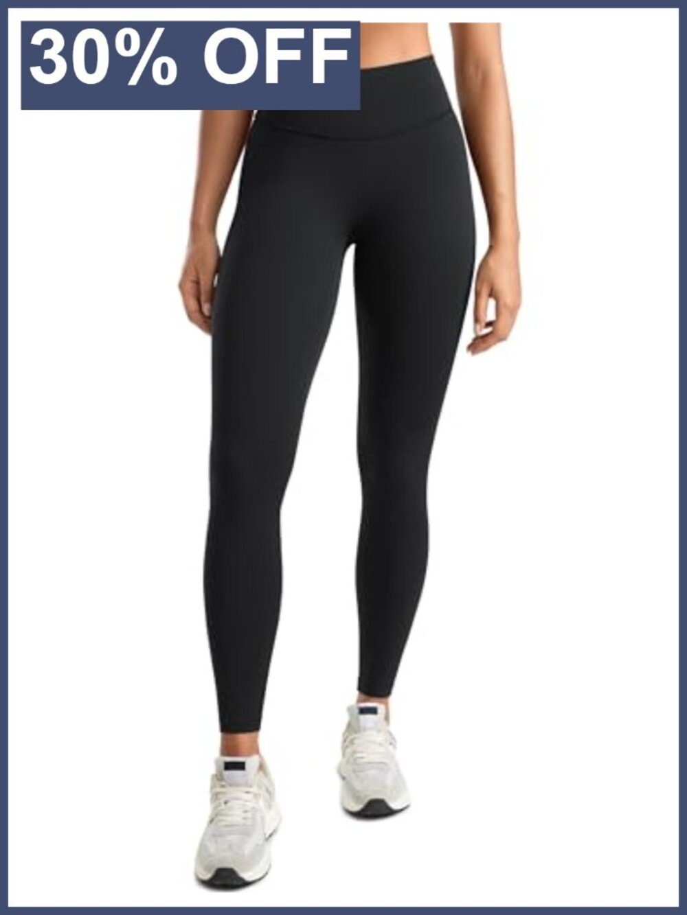 INGIA High Waisted No Front Seam Lounge Yoga Legging 25"